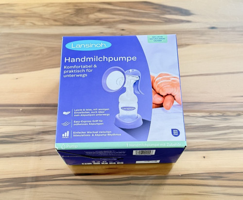 Handmilchpumpe von lansinoh - handmilchpumpe,