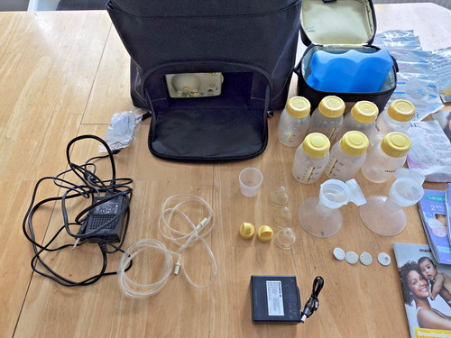 Medela milchpumpe komplett - komplett, mit