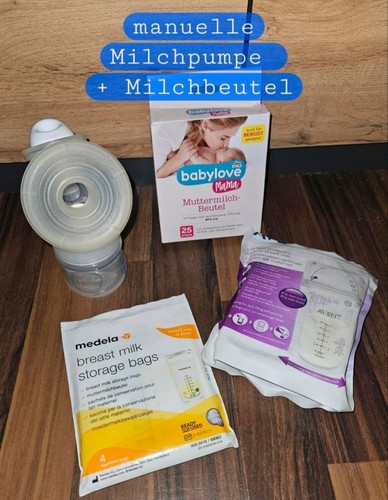 Manuelle milchpumpe mit - manuelle,