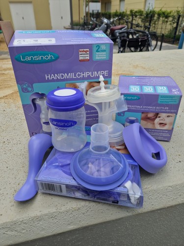 Milchpumpe lansinoh inkl - milchpumpe,